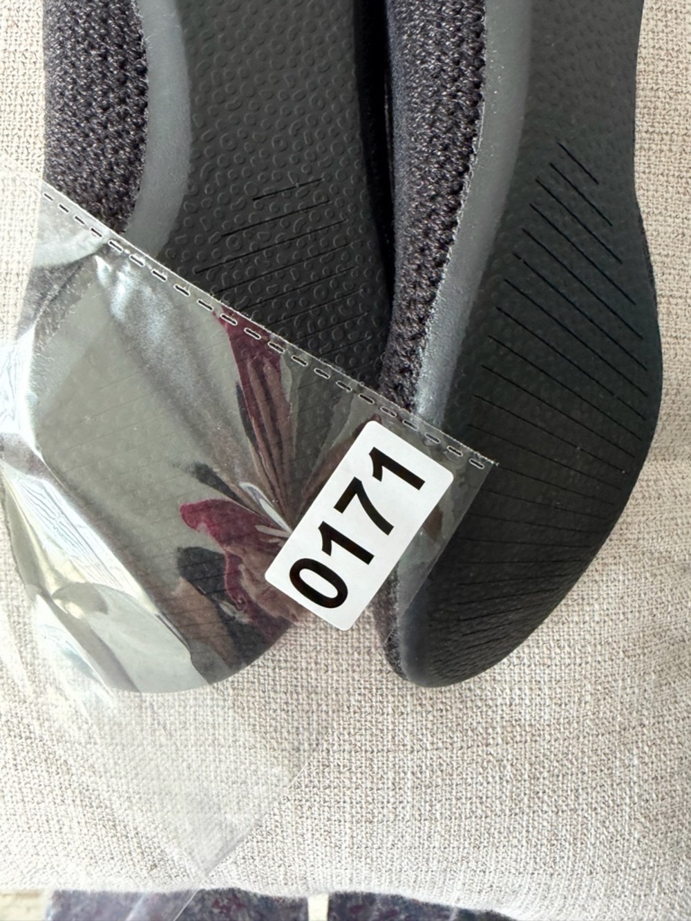 allbirds Womens charcoal Knit Ballet Flats - Picture 5 of 5